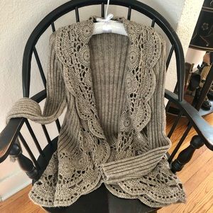 BOSTON PROPER Cardigan SWEATER